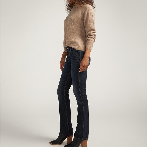 Silver Jeans Denim - Silver Jeans Suki Mid Rise Slim Bootcut long